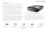 PC42t - Honeywell Scanning and Mobility –The Data … · 2017-08-02 · Impresora de escritorio de 4 ... Honeywell ofrece una ruta de actualización sencilla en una Con su precio