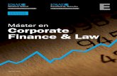 Máster en Corporate Finance & Law - …itemsweb.esade.edu/exed/Executive-Masters/docs/corporate_finance... · entre profesores de Finanzas y de Derecho, de las facultades de Business