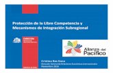 Protección de la Libre Competencia y Mecanismos de ... · Agencias de Defensa de la Competencia de Chile, Colombia y Perú . PROTECCIÓN DE LA LIBRE COMPETENCIA ... ₋ Promover