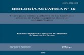 BIOLOGÍA ACUATICA N° 16 - ephemeroptera …€¦ · ISSN: 0326-1638 BIOLOGÍA ACUATICA N° 16 Clave para ninfas y adultos de las familias y géneros de Ephemeroptera (Insecta) sudamericanos