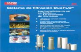  · El sistema de filtración DuoFLOØ - un diseño único ... Los filtros DuoFLO@ están disponibles en tamaños y micrajes que sustituyen a las bolsas filtrantes ... Agentes biológicos