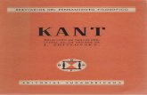 KANT - … · ciones sobre el sentimiento de lo bello y lo sublime (1764) ; Sobre la evidencia de los principios de la ... tiene relación con lo bello y que proviene del jui ...