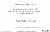 Estudios de Microzonificación sísmica en Quitorepositorio.educacionsuperior.gob.ec/bitstream/28000/4930/8/Anexo 8... · licuables, arcillas sensitivas, suelos dispersivos o débilmente