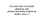 PLAN DE CLASE ÁREA DE EDUCACIÓN FÍSICA …master2000.net/recursos/menu/501/4089/mper_arch_42197_PLAN DE C… · Generalidades de la Educación Física Formaciones generales. ...
