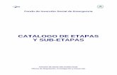 CATALOGO DE ETAPAS Y SUB-ETAPAS - UNI-Norte · Página 1 de 54 Fondo de Inversión Social de Emergencia Módulo de Costos y Presupuestos Catálogo de Etapas y Sub-Etapas al ...