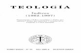 Teología, 1997, Tomo XXXIV nº 070 (número completo)bibliotecadigital.uca.edu.ar/repositorio/revistas/teologia70.pdf · de la publicación de la revista coincide con la inauguración