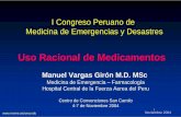 Uso Racional de ATM - reeme.arizona.edu Racional de Medicamentos en... · Hospital Central de la Fuerza Aerea del Peru Centro de Convenciones San Camilo 4-7 de Noviembre 2004 ...