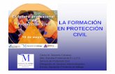 LA FORMACIÓN EN PROTECCIÓN CIVIL - …espam.malaga.eu/catalogo/docs/jornadas/jor04/jor04_1979_03.pdf · DIPLOMA ESPECIALIZACIÓN PROFESIONAL UNIVERSITARIO EN PROTECCIÓN CIVIL Y