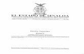 EL ESTADO DE SINALOA - fiscaliasinaloa.mx:8090 · Se modifica el Acuerdo 09/2015 por el cual se crea la Fiscalía Especializada para la Atención a Delitos Electorales de ... Fiscalía