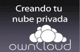 Creando tu nube privada - Jesús Amieiro · Instalación (3) LAMP y similares: Linux y Windows. Mac OS X Apache, Nginx, IIS, Lighttpd, Yaws, Hiawatha MySQL, SQLite, PostgreSQL, Oracle