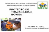PROYECTO DE TRAZABILIDAD BOVINA - legacy.iica.intlegacy.iica.int/Esp/regiones/central/panama/Presentaciones... · sanitaria de los alimentos. ... República de Panamá al sistema