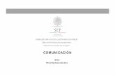 COMUNICACIÓN - dgb.sep.gob.mx · Módulo II Utiliza los medios tecnológicos para elaborar productos audiovisuales. 3. ... Diseña proyectos comunicativos para organizaciones. (48