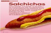 El Laboratorio Profeco reporta Salchichas · te), y además de la carne y las sales de curado (nitritos), las diversas marcas añaden fosfatos y otros ingredientes como proteínas