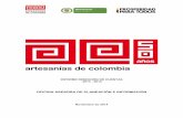 OFICINA ASESORA DE PLANEACIÓN E INFORMACIÓNartesaniasdecolombia.com.co/Documentos/Contenido/15197_informe... · Colombia, el que permitió la optimización del modelo organizacional,