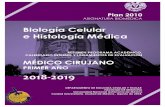 RESUMEN PROGRAMA ACADEMICO 2018-2019-1bct.facmed.unam.mx/wp-content/uploads/2018/08/RESUMEN-PROGR… · 1 Plan 2010 ASIGNATURA BIOMÉDICA Biología Celular e Histología Médica RESUMEN