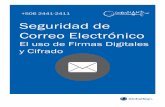 Seguridad de Correo Electrónico - Costa Rica · 5 seguridad de correo electronico el uso de firmas digitales y cifrado Los riesgos de usar correos electrónicos El correo electrónico