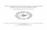 LIII CONGRESO NACIONAL DE LA SOCIEDAD …socmexent.org/files/Programa_2018.pdf · Lineamientos para Presidentes de mesa 1) ... Debe respetarse los horarios de las ponencias y en caso