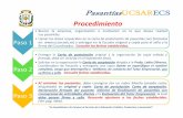 Pasantia - Instructivo UCSARECS 2018-I · etiquetado) en original y copia:Carta de postulación,Carta de aceptación, Declaración firmada del pasante,Informe de finalización de