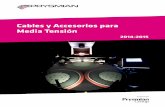 Cables y Accesorios para Media Tensiónitepeyac.com/wp-content/uploads/2017/09/Catálogo Media Tensión... · -Cables especiales para Media Tensión ... -Gráficos de intensidades