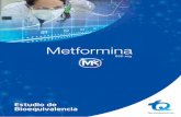 Metformina - tqfarma.com · II, del que se encuentran en el mercado colombiano tanto el producto innovador como diferentes ... MÉTODO: el estudio se ... condiciones cromatográficas
