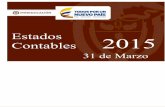 Estados Contables 2015 - mineducacion.gov.co · Doctor William Libardo Mendieta y el Contador Luis ... 12.444.406 -99% 1203 Inversiones con fines de ... Pública 1.297.555.611 ...
