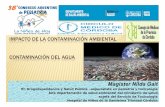 IMPACTO DE LA CONTAMINACIÓN AMBIENTAL … 28-9/dra_Gait... · la contaminación ambiental por plomo constituye un ... Jornadas Bioquímic as Ministerio de Trabajo públicos. •