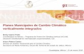 Planes Municipales de Cambio Climático verticalmente ...ledslac.org/wp-content/uploads/2018/03/Planes-Municipales-de... · “Informe de resultados y recomendaciones de los Talleres