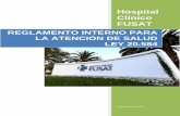 Hospital Clínico FUSAT · ... cuenta con el servicio de hospitalización médico quirúrgico de adultos y niños, con ... oportuna de enfermedades o ... a cabo el proceso de ...