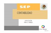 CONTABILIDAD - cobat.edu.mx · - El desarrollo personal y social de los futuros ciudadanos, ... La capacitación en contabilidad ofrece las competencias profesionales que permiten