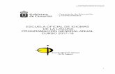 ESCUELA OFICIAL DE IDIOMAS DE LA LAGUNA …eoilalaguna.com/documentos/PGAf1718.pdf · - criterios para la selección de materiales curriculares y recursos didácticos ... 5 pupitres