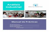 Análisis Industrial - Bachillerato 4bachillerato4.com/Documentos/Manuales/5to Semestre/Manual Analisis... · Practica No. 2 TÉCNICAS DE MUESTREO ... Productos varios para realizar