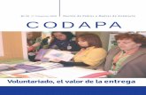 Nº 15. 1º Trimestre 2009 CODAPA · Diseño y Maquetación Vanesa Valencia ... ceptos que nutren estos principios básicos, ideas ... elementales y profesionales de