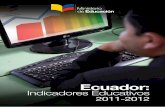 Ecuador - Ministerio de Educación – Institución del ... · PORCENTAJE DE DOCENTES SEGÚN NIVEL DE FORMACIÓN ACADÉMICA 20 7. NÚMERO DE DOCENTES SEGÚN EL TIPO DE SOSTENIMIENTO