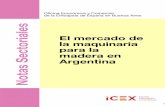 Maquinari para la madera en Argentina - CADEXCO Mercado de Maquinaria... · principales países de origen de estas máquinas son Italia, ... PARTES Y ACCESORIOS IDENTIFICABLES COMO