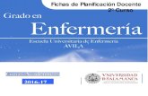 Fichas de Planificación Docente 2º Curso - guias.usal.esguias.usal.es/filesg/guias2015/Fichas2curso(29-06-16)_1.pdf · Concepto de Atención Primaria de Salud. Diferencias entre