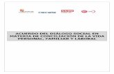 PLAN ANUAL DE POLITICAS DE EMPLEO DE CASTILLA Y LEÓN · a las Familias de Castilla y León y el Acuerdo de 27 de enero de 2016 del Consejo del Diálogo Social ... conciliación de