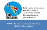 Red Latinoamericana por Ciudades y Territorios Justos ...redcomovamos.org/wp-content/uploads/2014/04/REDLA-01-Completa-y... · Encuesta de Percepción sobre ... (ONU) para el desarrollo