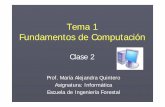 Tema 1 Fundamentos de Computación - …webdelprofesor.ula.ve/forestal/mariaq/archivos_guias_apuntes/Tema1... · Estaciones de trabajo Laptops ... almacenamiento y procesamiento.