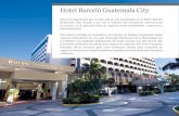 Hotel Barceló Guatemala City - tecniberia.es · vinos, así como de exquisitos bocadillos para acompañarlos. De domingo a miércoles de 06.00 a 23.00 hrs. y de jueves a sábado