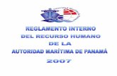 INDICE - Autoridad Marítima de Panamá · • Accidente de Trabajo: Es toda lesión corporal o perturbación funcional que el servidor público sufra, en ... Es todo estado patológico
