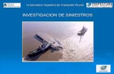 INVESTIGACION DE SINIESTROS - … · “Ancho del mar territorial”. ... De formación y titulación STCW 78/95. • Convenio de la OIT sobre la prevención de accidentes (gente