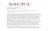 SACRA FESTIVAL (II Edición)sacrafestival.org/wp-content/uploads/2018/04/Sacra-Festival... · SACRA FESTIVAL (II Edición) Ribeira Sacra do Miño, Chantada e Taboada Artes - Natureza