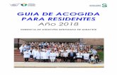 Guía de Acogida 2018 · examen de salud se realizará en el Servicio de Salud Laboral, ... (19/02/1999) BIOQUÍMICA CLINICA ... (BIR-EIR-FIR-PIR-QUIR) ...
