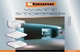 WATT STOPPER - bticino.com.pe Watt Stopper 09.pdf · el uso del SELLO FIDE (Fideicomiso para el Ahorro de Energía Eléctrica), lo cual garantiza la contribución de los productos