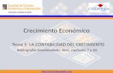 Presentación de PowerPoint - Universidad Autónoma …€¦ · Fuente: Weil, D. N. , Crecimiento Económico, Pearson 3.3 Determinantes de la Productividad Total de los Factores (PTF)
