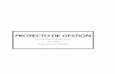 PROYECTO DE GESTIÓN - colegioelpuntal.comcolegioelpuntal.com/app/download/5790976705/PROYECTO+GESTIÓN… · ETAPAS EN LA CONFECCIÓN DE UN PROYECTO ECONÓMICO ... 5.4 INVENTARIO