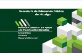 (Primer Bimestre) Primaria Sexto Grado de Hidalgosep.hidalgo.gob.mx/content/acerca/basica/d_pcct/docs/SUGERENCIAS... · comunicativas, para lograr el perfil de egreso de la Educación