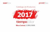 Catálogo de Productos 2017 - pendones.clpendones.cl/catalogo2013.pdf · 85 cms. de alto 90 cms. de ancho Mesa POP simple y retráctil. Aluminio y base de madera Latex Premium 200