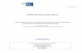 ICEDE Working Paper Series - Universidade de Santiago de ... · de la organización empresarial y la forma de mercadear los productos más que de la tecnología productiva, ... La