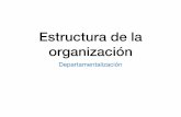 Estructura de la organización - alfarosolis.comalfarosolis.com/content/PDFs/IF5200/8/Estructura de la... · rapidez a las demandas y expectativas de los clientes y una fuerza de